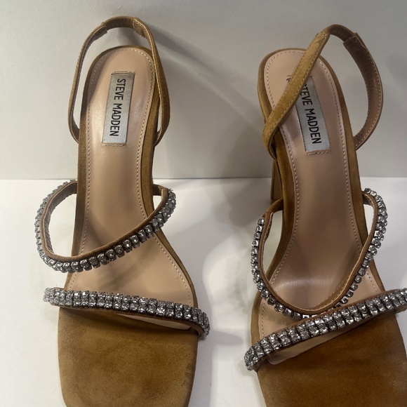 Steve Madden - Tan Sandal Heels Size 8.5 - Picture 13 of 14